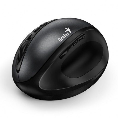 Mysz bezprzewodowa, Genius Ergo 8300S, czarna, optyczna, 1600DPI
