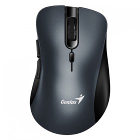 Mysz bezprzewodowa, Genius Ergo 8100S, metaliczna szara, optyczna, 1600DPI