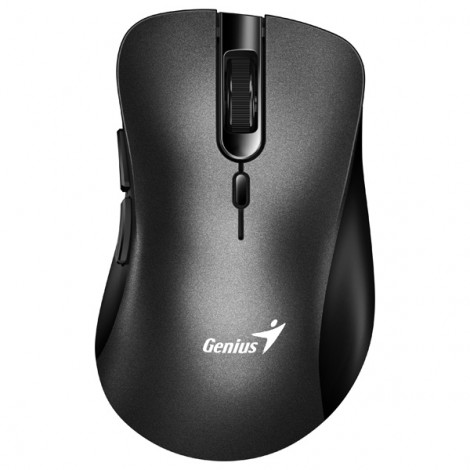 Mysz bezprzewodowa, Genius Ergo 8100S, czarna, optyczna, 1600DPI