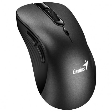 Mysz bezprzewodowa, Genius Ergo 8100S, czarna, optyczna, 1600DPI