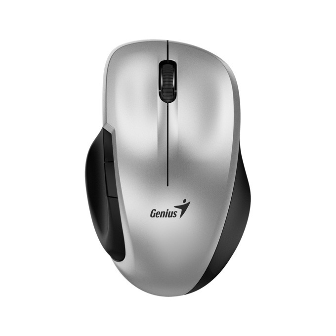 Mysz bezprzewodowa, Genius Ergo 8200S, srebrna, optyczna, 1200DPI
