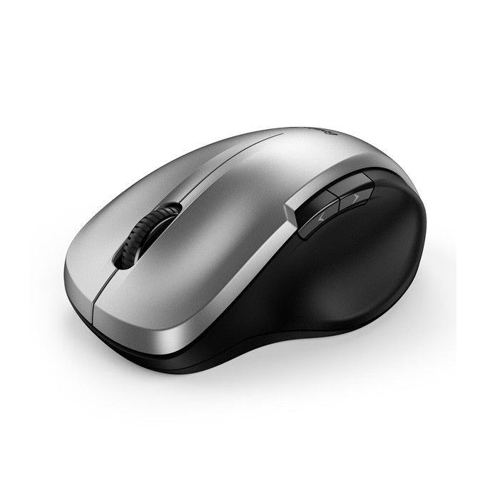 Mysz bezprzewodowa, Genius Ergo 8200S, srebrna, optyczna, 1200DPI