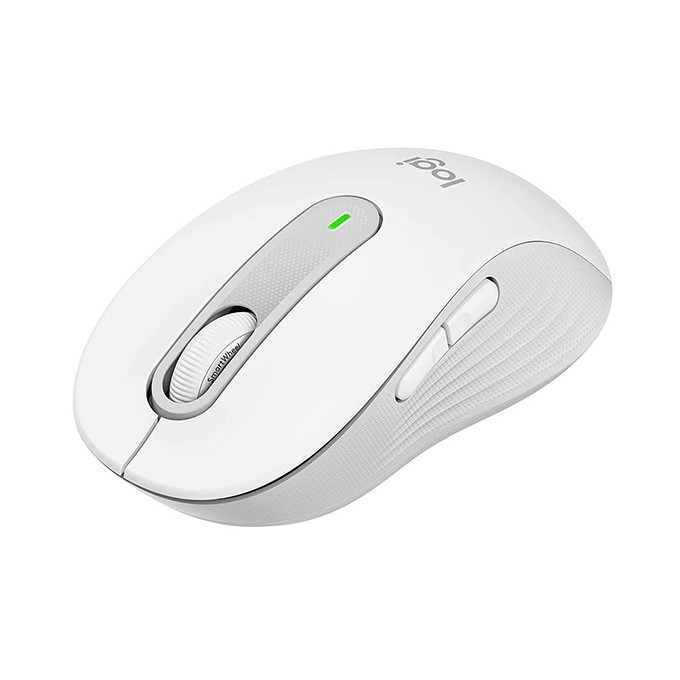 Mysz bezprzewodowa, Logitech M650, biała, optyczna, 2000DPI