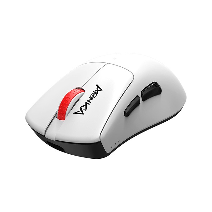 Mysz Marvo MONKA RAPID, biała, optyczna, 12000DPI, Tri-Mode