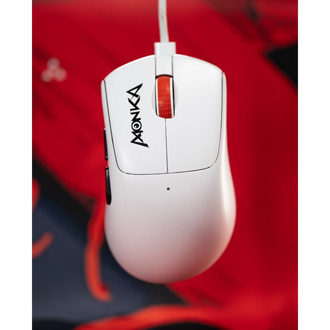 Mysz Marvo MONKA RAPID, biała, optyczna, 12000DPI, Tri-Mode
