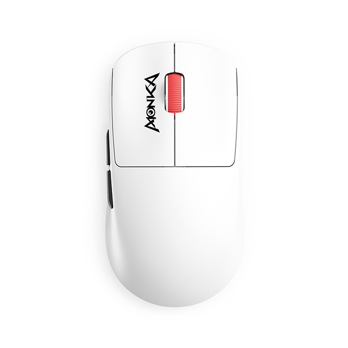 Mysz Marvo MONKA PRIME, biała, optyczna, 26000DPI, Tri-Mode