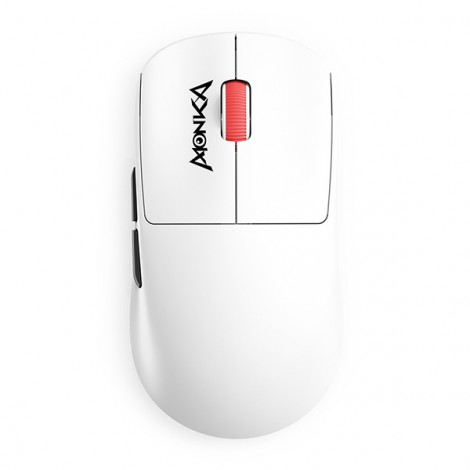 Mysz Marvo MONKA PRIME, biała, optyczna, 26000DPI, Tri-Mode