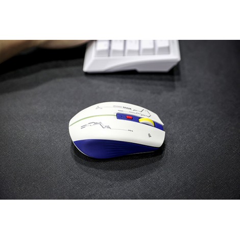 Mysz bezprzewodowa, Marvo DUKE 20, niebiesko-biały, optyczna, 4800DPI