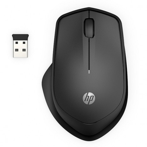 Mysz bezprzewodowa, HP 280 Silent Wireless Mouse, czarna, optyczna, 1200DPI