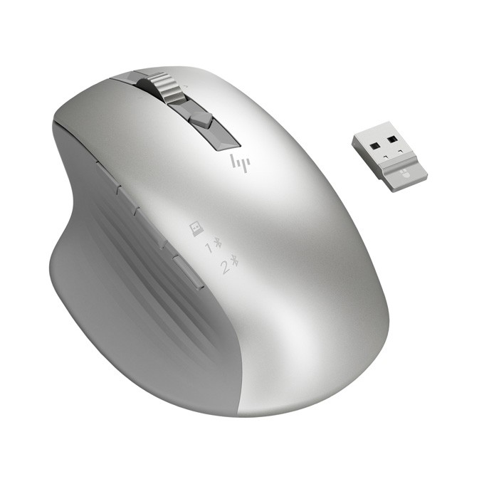 Mysz bezprzewodowa, HP Creator 930, srebrna, optyczna, 3000DPI