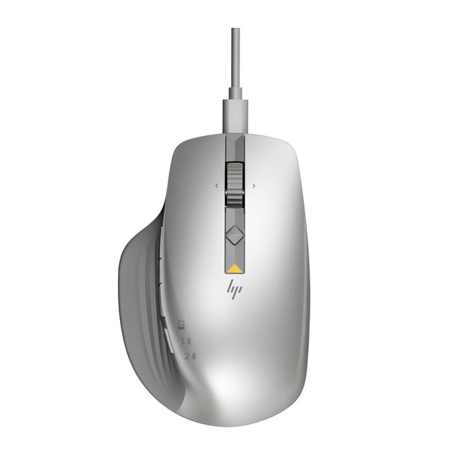 Mysz bezprzewodowa, HP Creator 930, srebrna, optyczna, 3000DPI