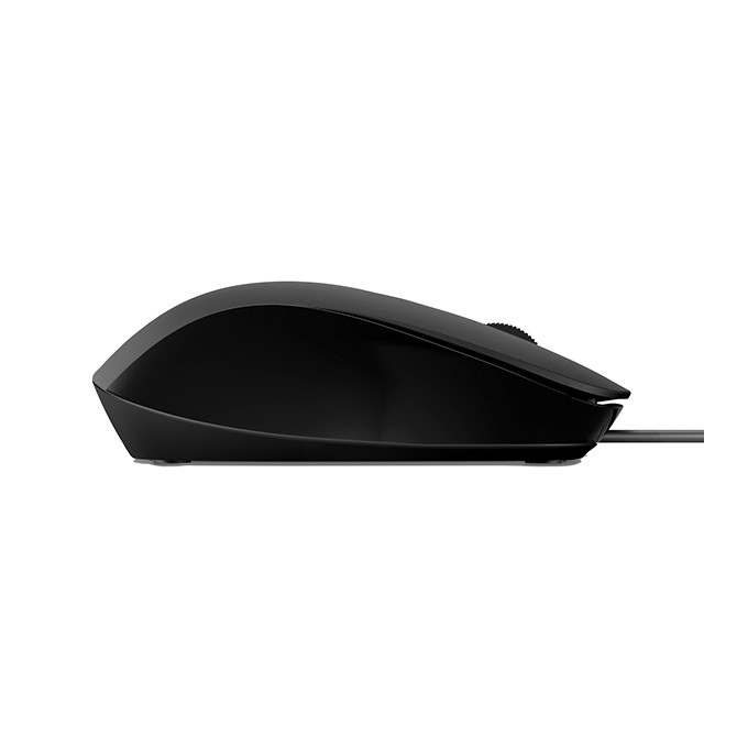 Mysz przewodowa, HP 150, czarna, optyczna, 1600DPI