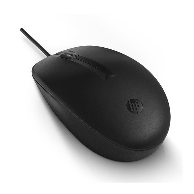 Mysz przewodowa, HP 125 Wired Mouse, czarna, optyczna, 1200DPI