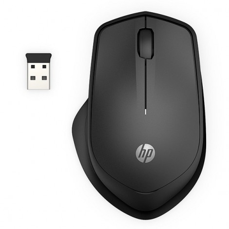 Mysz bezprzewodowa, HP 285 Silent Wireless Mouse, black, optyczna, 1200DPI
