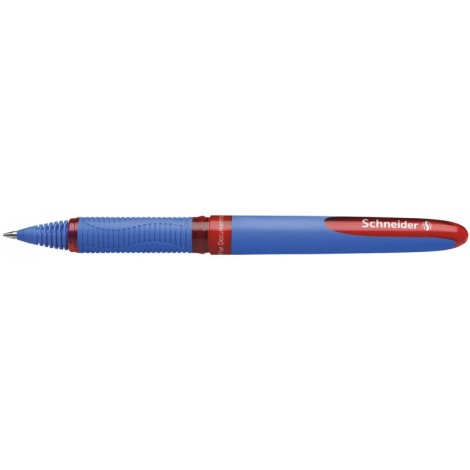 Pióro kulkowe SCHNEIDER One Hybrid C, 0,3 mm, czerwony