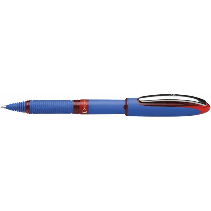 Pióro kulkowe SCHNEIDER One Hybrid C, 0,3 mm, czerwony