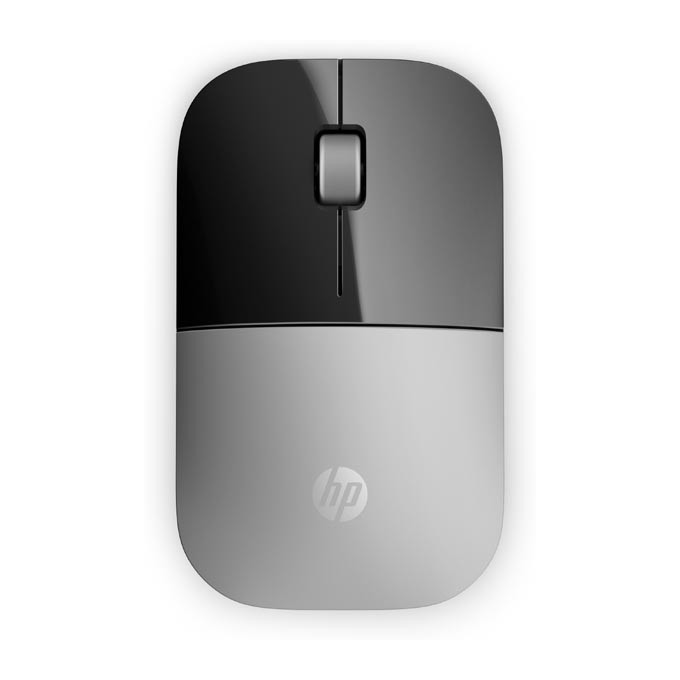 Mysz bezprzewodowa, HP Z3700, srebrna, optyczna Blue LED, 1200DPI