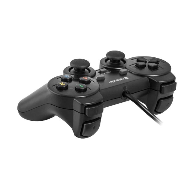 Gamepad Defender Omega, 12przycisk, USB, czarny, wibrujący, Windows R XP/VISTA/7/8/10