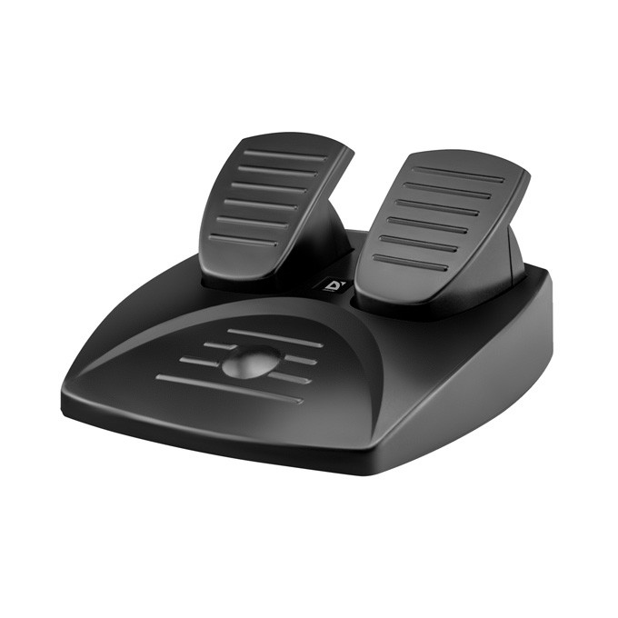 Kierownica Defender TURBO PRO, 10przycisk, USB, czarny, z pedałami, PS3,PS4,PC,Xbox One,Xbox Series X/S,Nintendo Switc