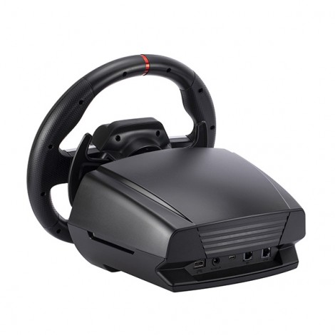 Kierownica Genius GX Gaming SpeedMaster X5 FF, kierownica z pedałami i dźwignią zmiany biegów, USB-C, czarny, PC, Kierownica Genius GX Gaming SpeedMaster X5 FF, kierownica z pedałami i dźwignią zmiany biegów, USB-C, czarny, PC,