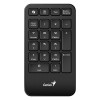 Genius NumPad 1000 COPILOT, klawiatura numeryczna bezprzewodowa, czarna