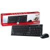 Genius KM-8101 COPILOT, zestaw klawiatura z myszą optyczną bezprzewodową, 1x AAA, 1x AA, CZ/SK, multimedialny, niski 