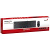 Genius SlimStar C126 COPILOT, zestaw klawiatura z optyczną myszką, CZ/SK, przewodowa (USB), czarna, niski profil