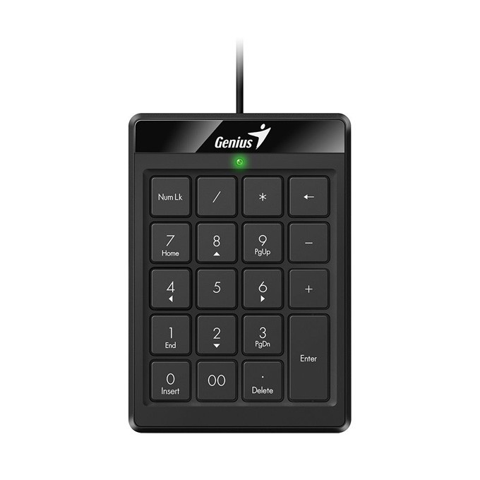 Genius NumPad 110, klawiatura numeryczna numeryczna, przewodowa (USB), czarna, nie