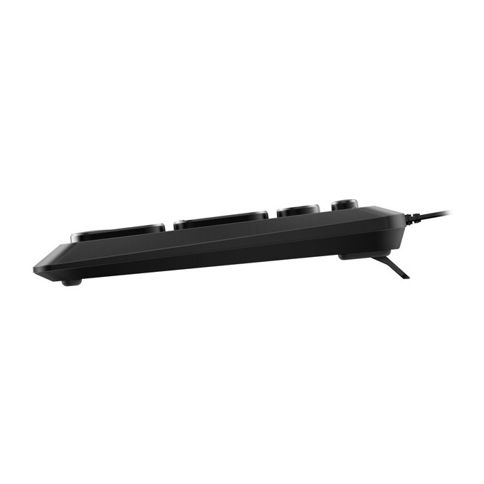Genius Slimstar Q200, klawiatura CZ/SK, klasyczna, cicha rodzaj przewodowa (USB), czarna, nie