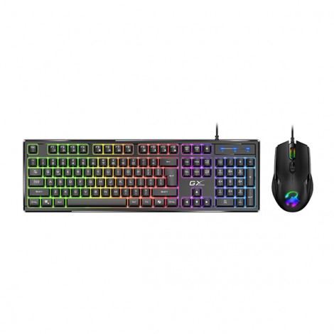 Genius GX GAMING Scorpion KM-GX6, Zestaw klawiatur CZ/SK, do gry, przewodowa (USB), czarna Genius GX GAMING Scorpion KM-GX6, Zestaw klawiatur CZ/SK, do gry, przewodowa (USB), czarna