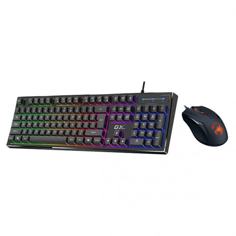 Genius GX GAMING Scorpion KM-GX6, Zestaw klawiatur CZ/SK, do gry, przewodowa (USB), czarna Genius GX GAMING Scorpion KM-GX6, Zestaw klawiatur CZ/SK, do gry, przewodowa (USB), czarna
