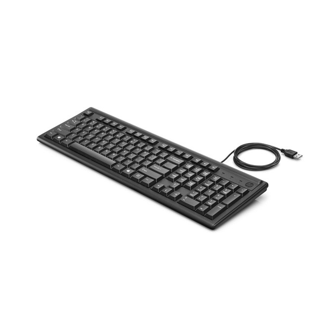 HP 100, Klawiatura CZ, klasyczna, USB, czarna