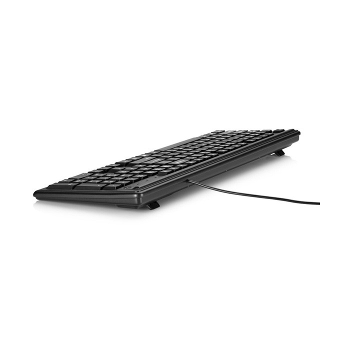 HP 100, Klawiatura CZ, klasyczna, USB, czarna
