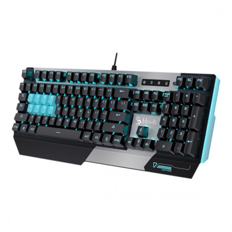 A4Tech B865, klawiatura CZ, do gry, switche lk optical rodzaj przewodowa (USB), czarna, EOL