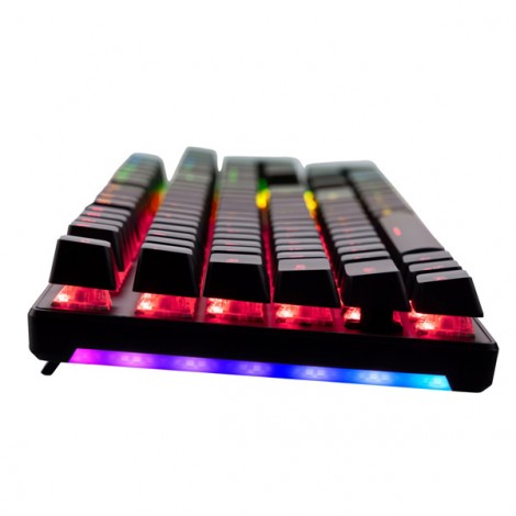 SureFire KingPin M2, multimedialna klawiatura dla gracza, RGB US, do gry, przewodowa (USB), czarna, mechaniczna SureFire KingPin M2, multimedialna klawiatura dla gracza, RGB US, do gry, przewodowa (USB), czarna, mechaniczna