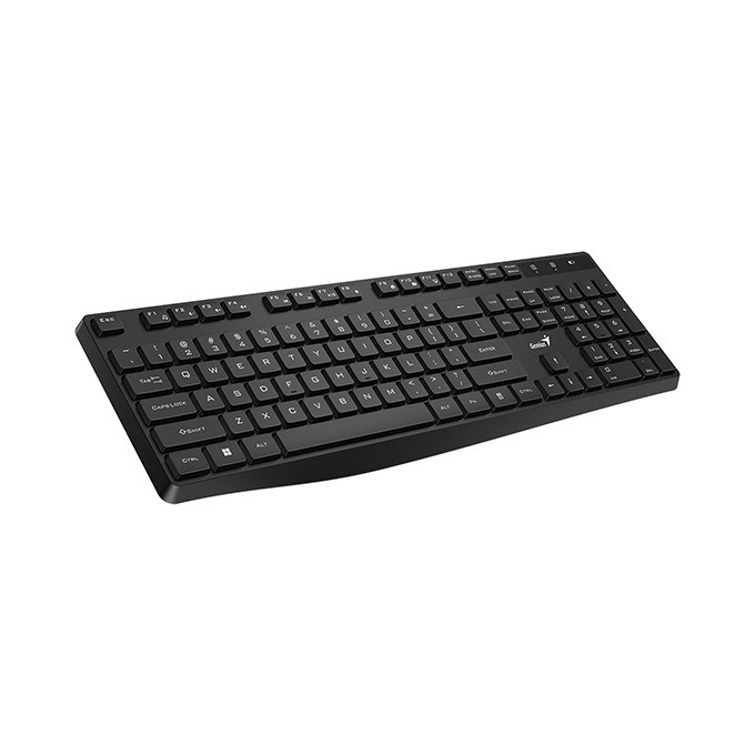 Genius KB-7200, klawiatura AAA, CZ/SK, 2.4 [Ghz], bezprzewodowa, czarna