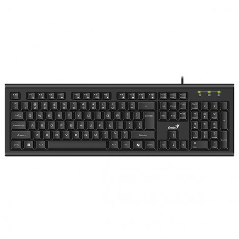 Genius KB-113 COPILOT, klawiatura CZ/SK, klasyczna, przewodowa (USB), czarna