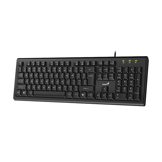 Genius KB-113 COPILOT, klawiatura CZ/SK, klasyczna, przewodowa (USB), czarna