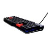 Red Fighter K1, klawiatura US, do gry, podświetlona rodzaj przewodowa (USB), czarna, 3 kolory podświetlania Red Fighter K1, klawiatura US, do gry, podświetlona rodzaj przewodowa (USB), czarna, 3 kolory podświetlania