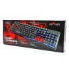 Red Fighter K1, klawiatura US, do gry, podświetlona rodzaj przewodowa (USB), czarna, 3 kolory podświetlania Red Fighter K1, klawiatura US, do gry, podświetlona rodzaj przewodowa (USB), czarna, 3 kolory podświetlania