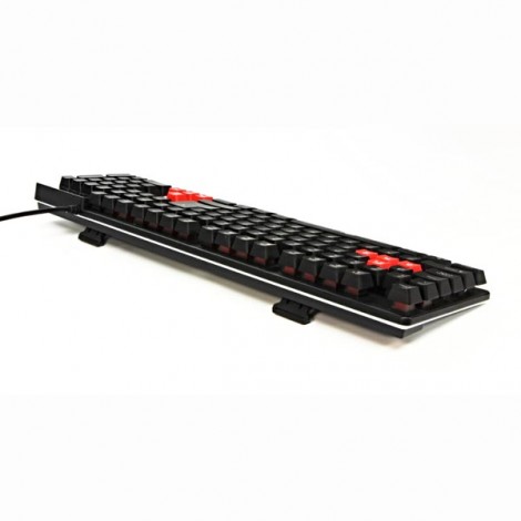 Red Fighter K1, klawiatura US, do gry, podświetlona rodzaj przewodowa (USB), czarna, 3 kolory podświetlania Red Fighter K1, klawiatura US, do gry, podświetlona rodzaj przewodowa (USB), czarna, 3 kolory podświetlania