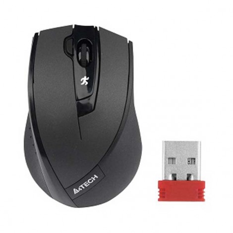 A4Tech 9300F, zestaw klawiatura z myszą optyczną bezprzewodową, AAA, CZ/US, klasyczna, 2.4 [GHz], bezprzewodowa, 