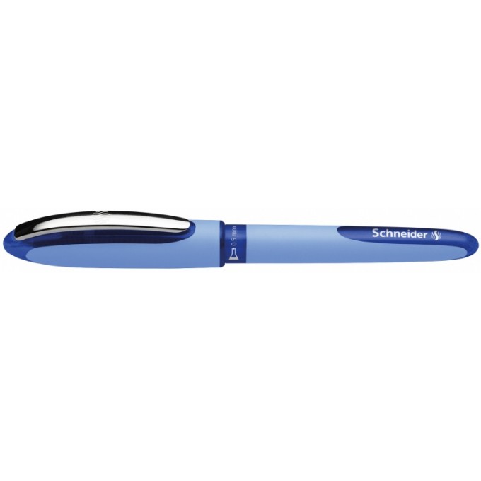 Pióro kulkowe SCHNEIDER One Hybrid N, 0,5 mm, niebieski