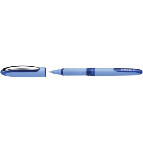 Pióro kulkowe SCHNEIDER One Hybrid N, 0,5 mm, niebieski