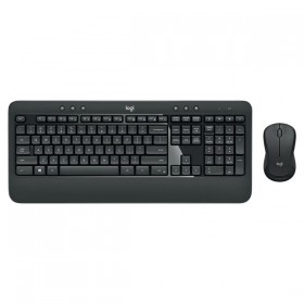 Logitech MK540, zestaw klawiatura z myszą optyczną bezprzewodową, AA, US, multimedialny, odbiornik nano z 