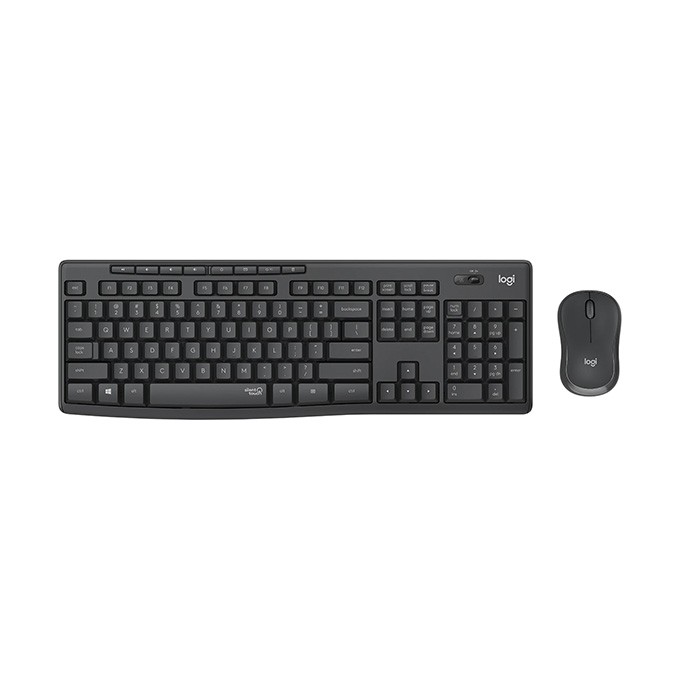 Logitech MK295, zestaw klawiatura z myszą optyczną bezprzewodową, AAA, CZ, multimedialny, 2.4 [GHz], bezprzewodowa, 