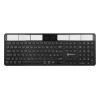 Powerton SolarSlim, Klawiatura zasilana solarnie integrovaná, CZ/SK, Multi-Device rodzaj 2.4 GHz Dongle + Dual 