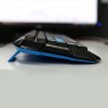 E-blue Polygon, klawiatura US, do gry, odporna na zalanie rodzaj przewodowa (USB), czarna, EOL