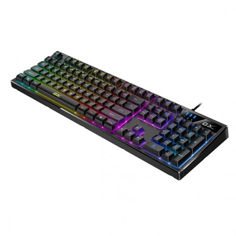 Genius GX Gaming Scorpion K7, klawiatura CZ/SK, do gry, przewodowa (USB), czarna, COPILOT Genius GX Gaming Scorpion K7, klawiatura CZ/SK, do gry, przewodowa (USB), czarna, COPILOT