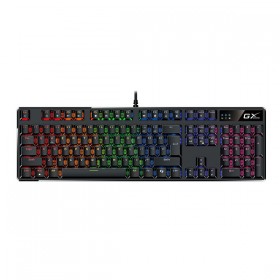Genius GX Gaming Scorpion K12 Copilot, klawiatura CZ/SK, do gry, przewodowa (USB), czarna, mechaniczna